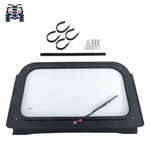 Full Glass Windshield With Wiper Black For 2008-2014 Polaris Rzr 800 Xp 900 570. Fixed Price $138.17.