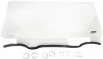 New Moose Racing Full Windshield 2317-0214. Fixed Price $257.95.