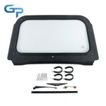 For Polaris Rzr 570 800 Xp 900 Full Glass Windshield With Wiper Black 2008-2014. Fixed Price $135.90.