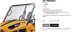 Kawasaki Sxs Utv & TERYX4 2012 2015 Oem Windshield TX750-057A. Fixed Price $229.99.