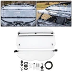 Scratch Resistant 2-IN-1 Front Flip Windshield For 2017+ Can-am Maverick X3. Fixed Price $235.28.