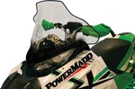 Powermadd Windshield 17IN. Clear With Black Fade 12030. Fixed Price $190.00.