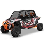 Kemimoto Pvc Mesh Window Nets Upper Door For Polaris Rzr Xp 1000 2014-2023. Fixed Price $59.49.