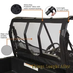 Polaris Ranger Vinyl Rear Window 2008 500 2X4 Xp 700 4X4 6X6 & Crew Back Panel. Fixed Price $85.95.