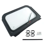 Full Glass Windshield With Wiper Black Fit For Polaris Rzr 800 Xp 900 570 08-14. Fixed Price $149.77.