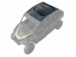 Superatv Heavy Duty Dark Tinted Roof For Polaris General 4 Seater (2017+). Fixed Price $476.95.