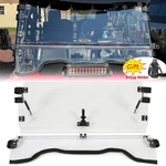 Kemimoto Flip Windshield For 2014-2026 Honda Pioneer 700/700-4 Scratch Resistant. Fixed Price $209.99.