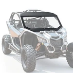 Glass Front Windshield W/ Wiper For Can-am Maverick X3 Turbo 2017+ 2025 Atv. Fixed Price $234.71.