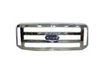 Sherman Parts 580-99-3 Grille Chr/gry Ford F-series Super Duty Xlt/lariat 05-07. Fixed Price $137.98.