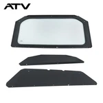 Full Glass Windshield W/o Wiper For Can-am Maverick X3 Xds Xrs- Uv Protect 17-24. Fixed Price $166.41.