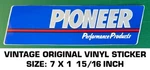 Pioneer Performance Products Vintage Original Vinyl Decal Sticker-drag Racing. Fixed Price $7.97.
