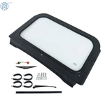 Full Glass Windshield W/ Wiper Black For 2008-2014 Polaris Rzr 570, 800, Xp 900. Fixed Price $136.07.
