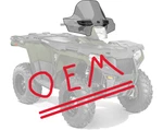 Polaris 2880540-412 Lock & Ride Mid Smoke 15.5" Windshield Sportsman Genuine Oem. Fixed Price $229.00.