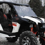 Heavy-duty Clear Front Full Windshield For 2013-2018 Can-am Maverick / Max 1000R. Fixed Price $132.59.