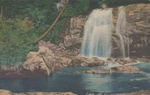 Vintage Pc N-911 Bridal Veil Falls Great Smoky Mount National Park Linen E-6675. Fixed Price $18.00.