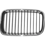 Driver Side Grille Black/chrome Fits 1992-1996 Bmw 3-SERIES. Fixed Price $29.16.