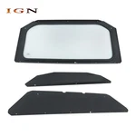 For 17-24 Can-am Maverick X3 Xds Xrs- Uv Protect Full Glass Windshield W/o Wiper. Fixed Price $167.90.