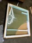 Kubota Cab Right Hand Side Door Glass Fits M6, M7, M100 Series Tractors. Fixed Price $400.00.