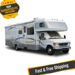 Adco 2507 Class Motorhome Trailer Windshield Cover With Roll-up Windows. Fixed Price $141.75.