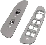 Basiker Grey Driver Passenger Door Window Switch Panel Bezel Car Control. Fixed Price $41.99.