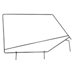 For Jeep Wrangler 1987-1995 Rampage Door Window Frames. Fixed Price $107.13.