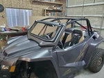 Arctic Cat Wild Xx Glass Tip Out Windshield. Fixed Price $957.00.