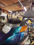 New Honda Helix Short Windshield Spazio CN250. Fixed Price $74.00.