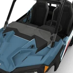 Polaris Lock & Ride Half Front Windshield, Hard Coat Polycarbonate, For Rzr Sxs. Fixed Price $229.99.