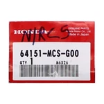 Genuine Honda Wind Screen Cover Part Number 64151-MCS-G00. Fixed Price $14.99.