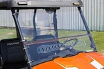 Polaris Midsize Round Frame Ranger 400, 500, 570, 800 Max-flo Vented Windshield. Fixed Price $259.95.