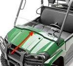 2019 To 2024 Oem Kawasaki Mule Pro Mx Half Poly Windshield Windscreen 99994-1178. Fixed Price $200.00.