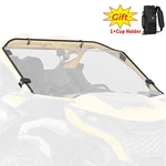Kemimoto Utv Front Full Windshield Pc Windscreen For Canam Maverick Max 2024+. Fixed Price $223.99.