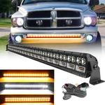 40'' Pro Led Work Light Bar Spot White & Flood Amber Offroad+ Dual Switch Wiring. Fixed Price $123.19.
