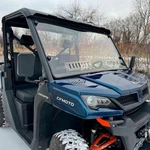 Extreme Metal Products Windshield With Vents Cfmoto, Polaris. Fixed Price $395.99.