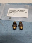 2002 Polaris Trail Boss 325 Oil Hose Union Fittings 3087066 2601(L-2). Fixed Price $14.99.