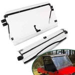2-IN-1 Scratch Resistant Flip Windshield For Kawasaki Mule Pro Mx 2019-2025. Fixed Price $223.50.