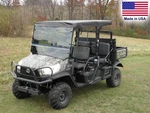 Kubota Rtv X1140 Hard Windshield And Roof Combo - Soft Top Canopy Commercial. Fixed Price $1627.16.