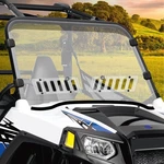 Starknightmt Scratch-resistant Utv Front Full Windshield Slide-vent Windshiel.... Fixed Price $163.27.
