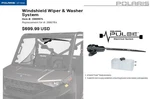Polaris Oem Ranger XP1000/PRO Xd Windshield Wiper W/ Washer KIT-2883974. Fixed Price $699.99.