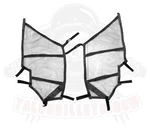 Usa Seats Black Mesh Window Door Safety Nets Set Polaris All Year. Fixed Price $163.35.