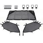 Masion For Atv/utv Window Net Rear Roll Cage Mesh Guard + Right Left Black. Fixed Price $66.99.