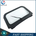 Black Full Glass Windshield With Wipers For Polaris Rzr 570 800 Xp 900. Fixed Price $137.24.