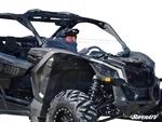 Superatv Maverick X3 Half Windshield For 2018 Can-am 900. Fixed Price $251.99.