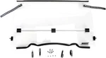 Moose Racing Full Folding Windshield Polaris Rzr 1000 14-19 900XP 15-19. Fixed Price $389.95.