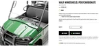 Kawasaki Mule Pro-mx 2019-2026 Windshield Oem 99994-1178. Fixed Price $159.99.