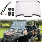 Utv Full Windshield W/free Wiper For Polaris Rzr Xp 1000/ 4 Turbo 2019-2023. Fixed Price $109.97.