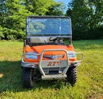Kubota Rtv 900/1120 1/4 In. Lexan Windshield With Dual Vents & Loop Clamps. Fixed Price $344.19.