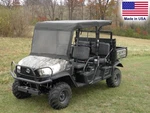 Kubota Rtv X1140 Vinyl Windshield & Roof Combo - Soft Withstands Hwy Speeds. Fixed Price $1091.87.