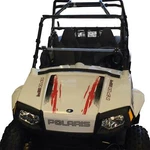 Clearly Tough Polaris Rzr 170 Full Folding Windshield. Fixed Price $199.99.