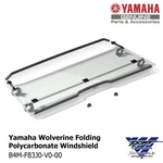 Oem Yamaha Wolverine X2 / X4 Rmax Folding Windshield Genuine B4M-F83J0-V0-00. Fixed Price $429.99.